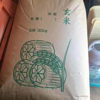 2019年キヌヒカリ玄米30キロ。2袋で14000円