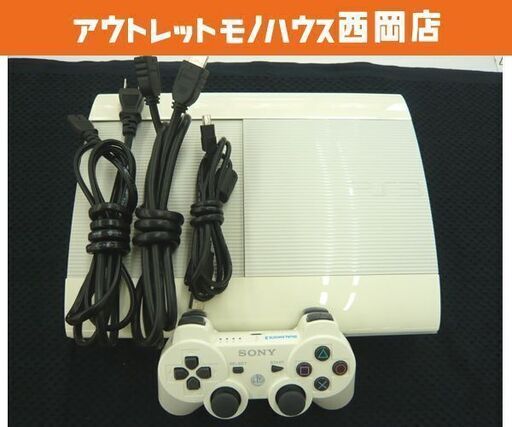 PS3 250GB CECH-4000B クラシック・ホワイト プレステ プレイステーション ソニー 動作確認済み 初期化済み 札幌 西岡店
