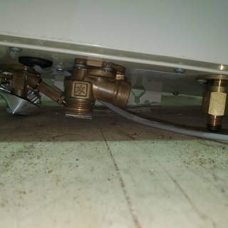 長府 石油小型給湯器 IB-3850DKF 壁掛け