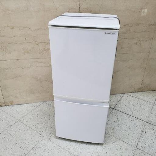 ※商談中■配送可■SHARP シャープ つけかえどっちもドア 137L ノンフロン冷凍冷蔵庫 SJ-914-W 2012年製