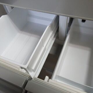 JKN1568/冷蔵庫/5ドア/大型/自動製氷/右開き/シルバー/家族/ファミリー/シャープ/SHARP/SJ-ES41S/中古品/