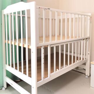 sodashi【美品】カトージレギュラーサイズKATOJI 白ハイタイプ カトージ ベビーベット ハイタイプ 美品 sodashi【美品】カトージ