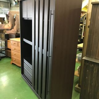 サンモア 和風 片スライド扉キッチンボード