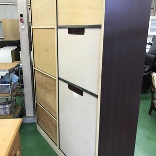 サンモア 和風 片スライド扉キッチンボード