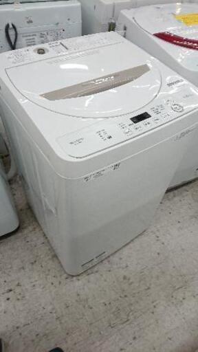クリーニング済み】シャープ 全自動洗濯機 「ES-GE4D-C」 （2020年製