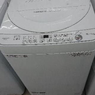 シャープ 全自動洗濯機 「ES-G60TC-W」 （2018年製）