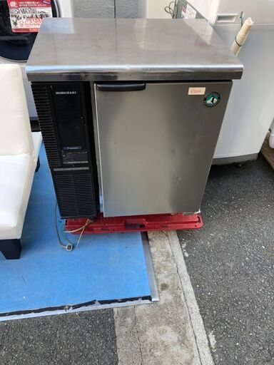 【中古】大阪引取歓迎　ホシザキ業務用テーブル形冷凍庫　FT-63PTE　100V　73L冷凍のみ　動作確認済　　幅63×高さ80×奥行45cm【KTI1F025】