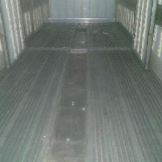 【中扉付き】【横扉付き】【ステンレス仕様】【美品】保冷コンテナ 長さ約627cm×幅231cm×高さ260cmくらい 匝瑳市発 配送可  30910 中扉付き】【横扉付き】【ステンレス仕様】【美品】保冷コンテナ 長さ