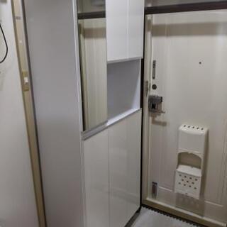 【引き取り限定】下駄箱約900x 900x 400mm かかしさんのJA(農協)通信販売 / 国産引戸式下駄箱「久留米」 SN22