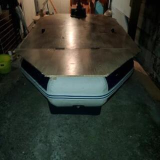 ゴムボートハンドエレキつき