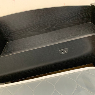 美品ダブルベッド 組み立て式フレーム マットレスセット