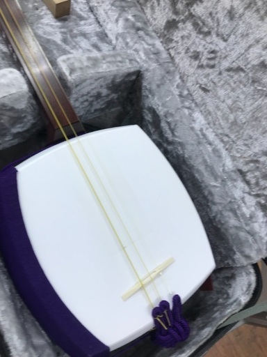 【ケース付き】日本和楽器　ニチワ　三味線　銀河印 美品】日本和楽器製造 銀河印 津軽三味線 にちわ印 合成皮 花梨
