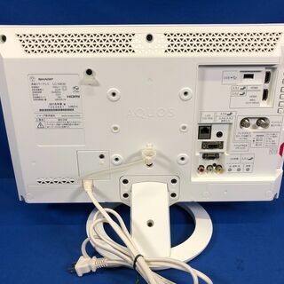 管理KRT142】SHARP 2016年 LC-19K30 19型 液晶テレビ USB HDD録画対応