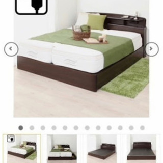 ✴︎値下げ✴︎ニトリ クイーンベッドフレーム＋Nスリープマットレス ニトリ ベッドフレーム＆マットレス（クイーンサイズ）N-sleep