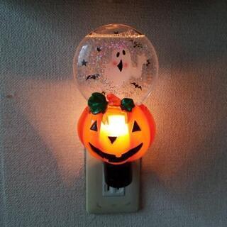 ハロウィーン　電球　かぼちゃ