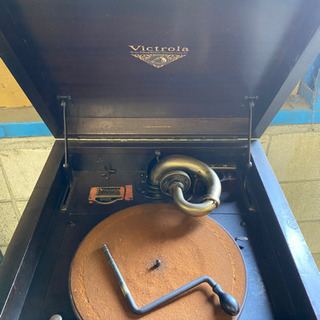 蓄音器】希少 アンティーク VICTROLA VV4-3 ビクトローラ 動作品