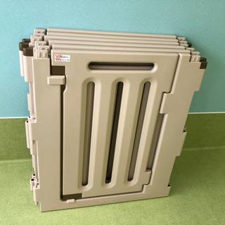 リッチェル ペット用 3ウェイサークル 6面90H ベージュ