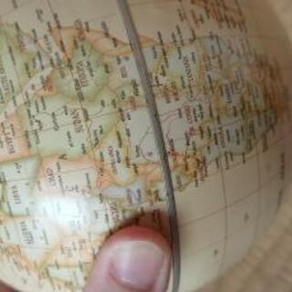 インテリア 激レア 自動で回る地球儀