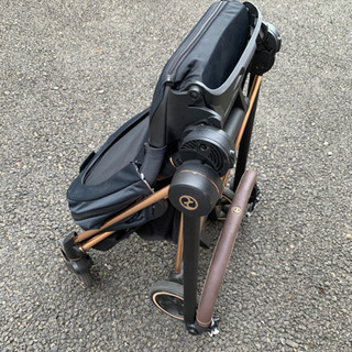 Cybex MIOS ♪サイベックス.ミオス♪ ブラック&ローズゴールド♪美品♪ サイベックス ミオス JP3 ベビーカー ローズゴールドフレーム