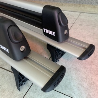 マツダ純正　CX5　2018年式（平成30年）THULE　ベースキャリア　スキー＆スノーボードキャリア　中古品