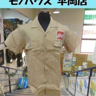 未使用 コカコーラ 半袖シャツ Enjoyワッペン 制服 ワーク...