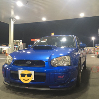 インプレッサ GDB sti 涙目