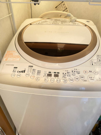 27日には処分！東芝　電気洗濯乾燥機