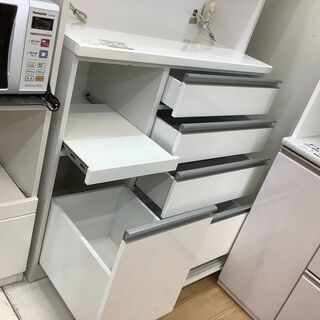ホワイトカラーのハイタイプのレンジボードのご紹介です! - 家具
