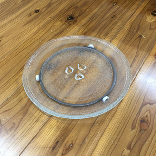 ハイアール　電子レンジ　耐熱ガラス皿　回転台ターンテーブル