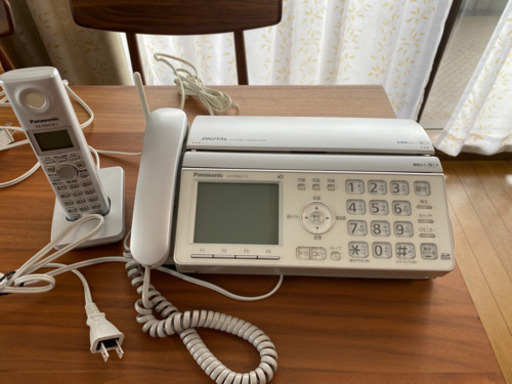 取引者決定、取引中！パナソニック電話機andFAX(子機付き)