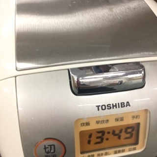 2013年製 東芝 2400円 マイコン炊飯器 5.5合 RC-...