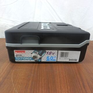 充電式インパクトドライバー 未使用品 マキタ makita TD171DRGX ブルー 青 インパクトドライバ インパクト ペイペイ対応 札幌市西区西野
