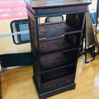 トレファク鶴ヶ島店】アジアンシェルフ