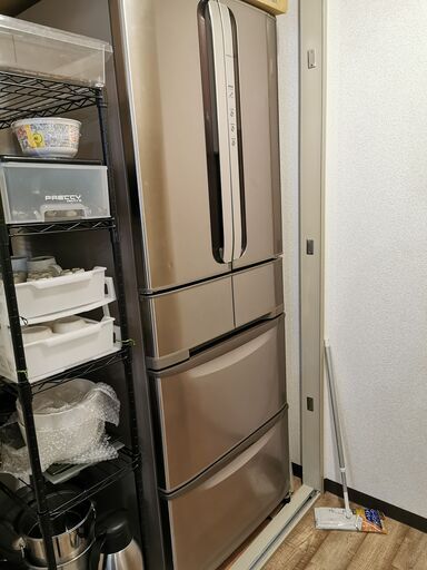 日立 HITACHI 冷凍冷蔵庫 R-SF43WM 2007年製 430L 6ドア