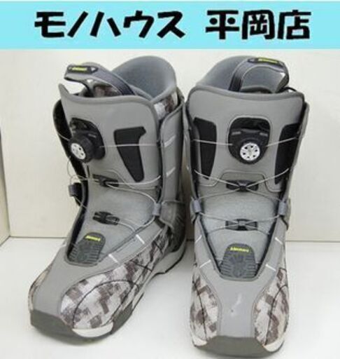 Kissmark キスマーク スノーボードブーツ Refined 28cm グレー系 ボア スノボ ソフトブーツ Paypay ペイペイ モノハウス平岡店 大谷地のスノーボードの中古あげます 譲ります ジモティーで不用品の処分