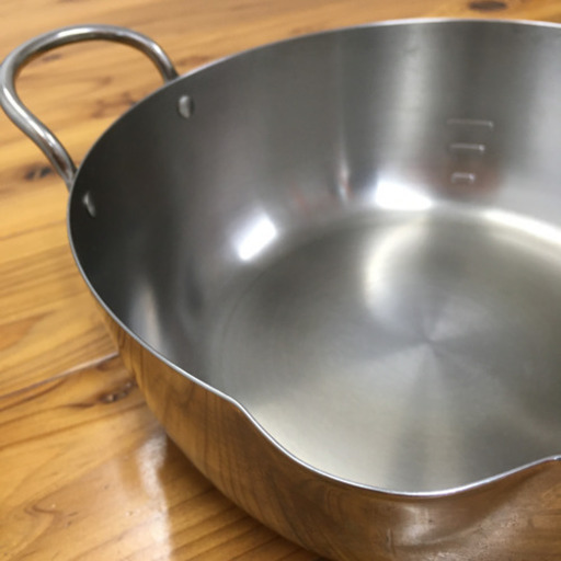 シンプルhi対応ステンレス天ぷら鍋アウトドアキャンプに あいちゃん 陣原の調理器具 鍋 グリル の中古あげます 譲ります ジモティーで不用品の処分