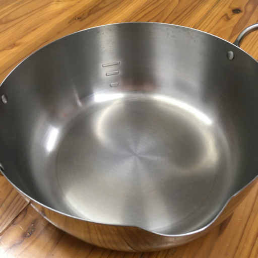 シンプルhi対応ステンレス天ぷら鍋アウトドアキャンプに あいちゃん 陣原の調理器具 鍋 グリル の中古あげます 譲ります ジモティーで不用品の処分