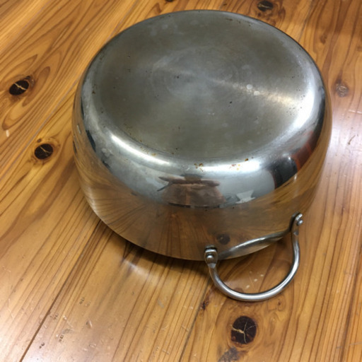 シンプルhi対応ステンレス天ぷら鍋アウトドアキャンプに あいちゃん 陣原の調理器具 鍋 グリル の中古あげます 譲ります ジモティーで不用品の処分