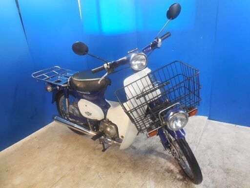 HONDA プレスカブ-50 青 決算大売り出しセール 期間限定 諸経費０円 始動確認済み 自賠責加入で乗れます 即納車有り 激安 横浜 都筑 宮前