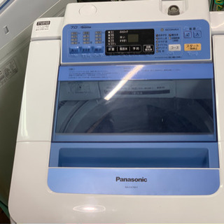 Panasonic インバーター 洗濯機 7kg 2015年 NA-FA70HJ 中古