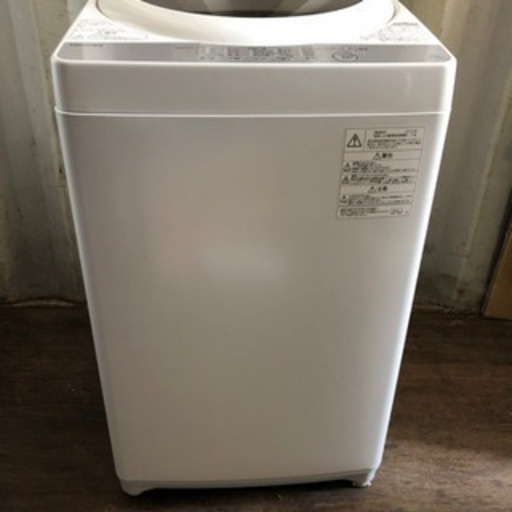 0829-102 TOSHIBA　洗濯機　AW-5G6 2019年 5kg ②