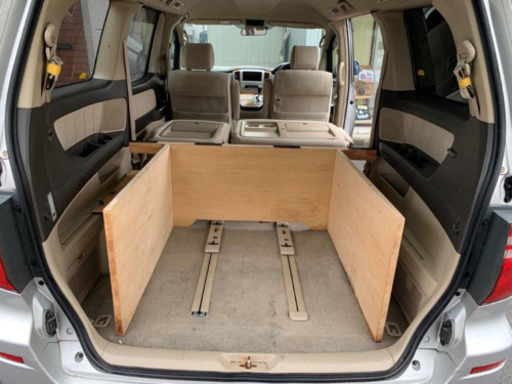 アルファード10系ベッドキット1年使用 クー 旭川の車のパーツの中古あげます 譲ります ジモティーで不用品の処分
