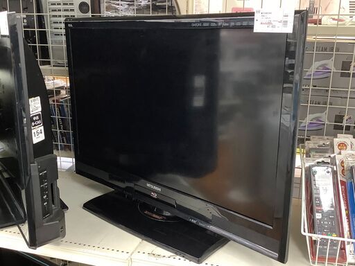 MITSUBISHI 液晶テレビ　LCD-32BHR500  32インチ　2011年製　※画面乱れあり