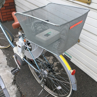 YANCO Bar Bag BLUELUG現在商談中】ナショナル 電動サイクル 電動 