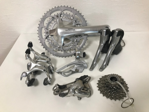 SHIMANO シマノULTEGRA 6600シリーズ コンポ6点セット ３×１０Ｓ 旧コンポの補修用にしたり１０速化カスタムに