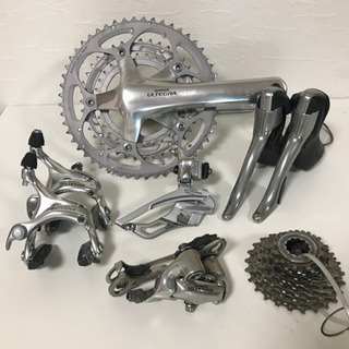 SHIMANO シマノULTEGRA 6600シリーズ コンポ6点セット ３×１０Ｓ 旧コンポの補修用にしたり１０速化カスタムに
