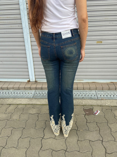 新品 レディース おしゃれデニム りんご 大阪のジーンズ デニム レディース の中古 古着あげます 譲ります ジモティーで不用品の処分