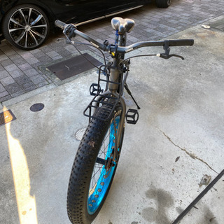 目立つの間違いなし！人気のファットバイク！自転車