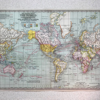 Nico And インテリア 壁紙 世界地図 Mm 目黒のインテリア雑貨 小物 その他 の中古あげます 譲ります ジモティーで不用品の処分