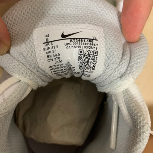 日本未発売】NIKE トラウトモデル 野球 スパイク ホワイト 27㎝② 